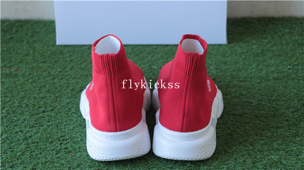 Balenciaga Speed Trainer Sock Race Runners Red